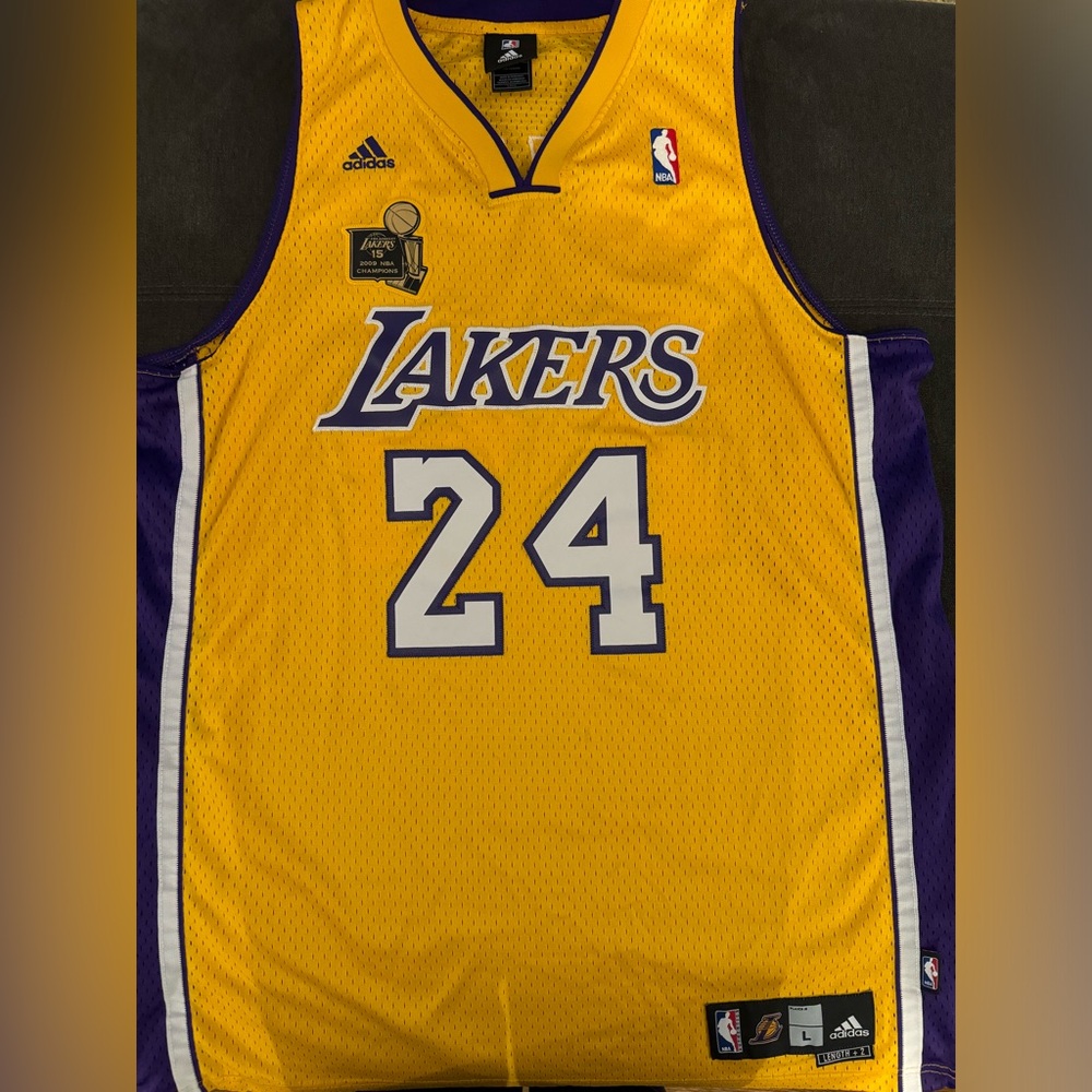 ADIDAS NEW KOBE BRYANT 2009 NBA 15 X CHAMPIONS LAKERS